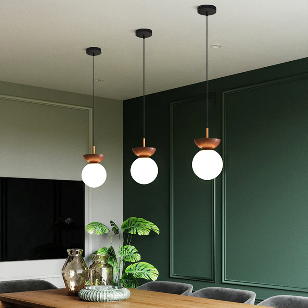 Stylish Decorative Glass Pendant Light Fixture for Home and Office